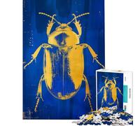 Puzzle de 1000 pièces pour Adultes Les Scarabées Activités Amusantes à la Maison améliore la mémoire et Offre des Jeux relaxants à partir de 14 Ans (38x26cm)