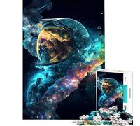 Puzzle de 1000 pièces pour Adultes l'espace est Sauvage Jeu de réflexion Amusant à Faire à la Maison Course de Vitesse Manuelle adapté aux Personnes de 14 Ans et Plus (38x26cm)