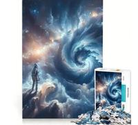 Puzzle de 1000 pièces pour Adultes l'espace est Un Labyrinthe décoration Murale modèle à Assembler Cadeau pour Les Amis et la Famille 38x52cm