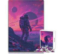 Puzzle de 1000 pièces pour Adultes - l'espace est vaste - Profitez de Moments de détente et de Calme - Jeu de Construction Durable et aux découpes nettes - Dimensions 38x52cm