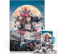 Puzzle de 1000 pièces pour Adultes L'harmonie Florale dans la Vie Difficile et défi Renforcer l'amour Entre Les Couples 75x50cm
