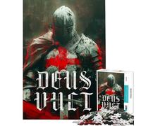 Puzzle de 1000 pièces pour Adultes L'héritage des Templiers Jeu de détente Niveau de difficulté élevé idéal comme Cadeau d'anniversaire ou Cadeau Unique (38x26cm)