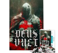 Puzzle de 1000 pièces pour Adultes L'héritage des Templiers Jeu de réflexion et de logique Idée Cadeau Originale pour Un Anniversaire ou Noël (50x75cm)