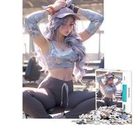 Puzzle de 1000 pièces pour Adultes Libérez l'athlète Qui est en Vous Jeu éducatif et ludique Cadeau d'anniversaire idéal Dimensions 38x26cm