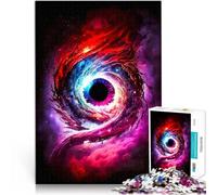 Puzzle de 1000 pièces pour Adultes “L'œil de Dieu” Fait de Papier,Convient aux 14 Ans et Plus décoration Murale Collection d'artistes, Beaux-Arts。Taille:26x38cm/10.24x14.96pouce