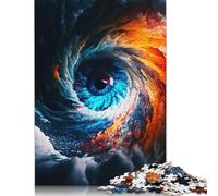 Puzzle de 1000 pièces pour Adultes - L'Œil du Cyclone - Puzzle en Papier pour Adultes et Enfants - Jeu éducatif - 38 x 26 cm / 1000 pièces