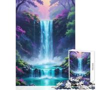 Puzzle de 1000 pièces pour Adultes « L'oasis secrète de la Cascade » Décoration intérieure Jouet pour se détendre et renforcer Les Liens Amoureux Dimensions 38x26cm