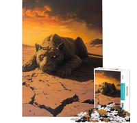 Puzzle de 1000 pièces pour Adultes l'ombre du Dernier Soleil Jeu Pratique et intellectuel Cadeau Artistique Idée Cadeau d'anniversaire (Dimensions 38x26cm)