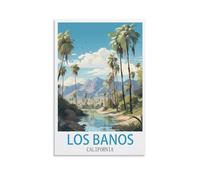 Puzzle de 1000 pièces pour Adultes - Los Banos, Californie - Puzzle en Papier recyclé - 1000 pièces - Jeu Familial Amusant et Stimulant - Idée 38 x 52 cm