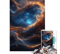 Puzzle de 1000 pièces pour Adultes l'univers au cœur du Cosmos Cadeau d'anniversaire ou de Noël Jeu éducatif à partir de 14 Ans (38x52cm)