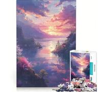Puzzle de 1000 pièces pour Adultes Magic Horizon Jeu Manuel Anti-Stress Cadeau Unique pour Un Anniversaire ou Noël 38x52cm