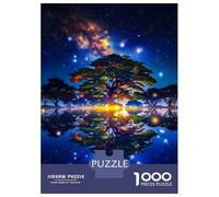 Puzzle De 1000 Pièces pour Adultes Magical Nature Landscape Puzzle pour Adolescents : Améliore La Mémoire. Chaque Pièce Est Unique - Jouet Éducatif 70x50cm/1000pcs