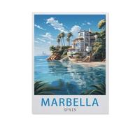 Puzzle de 1000 pièces pour adultes, Marbella Espagne, enfants, adolescents grandes familles (50 x 70 cm) - EV24