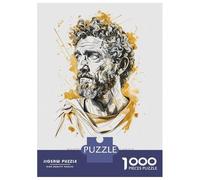 Puzzle De 1000 Pièces pour Adultes Marcus Aurelius Adolescents Puzzles Anti-Stress Jeux Difficiles Défi Activités Amusantes À La Maison 52x38cm/1000pcs