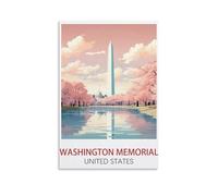 Puzzle de 1000 pièces pour Adultes, Mémorial de Washington, États-Unis, Puzzle Difficile, idéal pour la décoration familiale, 38 x 26 cm