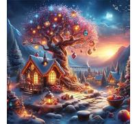 Puzzle de 1000 Pièces pour Adultes Monde des Contes de fées, Divertissement Créatif, Fun, Puzzle Adulte 1000 pièces, DIY Puzzles Stimulant Parfait pour Les soirées de Jeu, Taille Finie:65x65cm