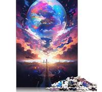 Puzzle de 1000 pièces pour Adultes - Monde Magique - Jeu de décompression - Puzzle à Domicile - Cadeau Original - 1000 pièces (75 x 50 cm)