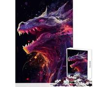 Puzzle de 1000 pièces pour Adultes Monstres Kaiju Dragons et Dragons à Monter soi-même Un pour se détendre et s'amuser À Ajouter à Votre liste de souhaits avec Le Père Noël 38x52cm