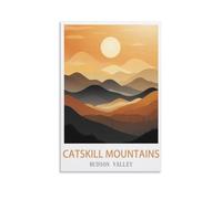 Puzzle de 1000 pièces pour Adultes : Montagnes Catskill et vallées de l'Hudson - Un Puzzle Stimulant, idéal pour Vos soirées Jeux ! 50 x 70 cm