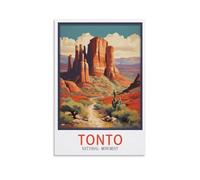 Puzzle de 1000 pièces pour Adultes - Monument National de Tonto - Puzzle de 1000 pièces pour Adultes et Enfants - Puzzle Familial Classique d'intérieur - 26 x 38 cm