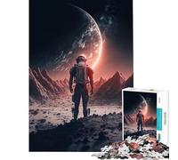 Puzzle de 1000 pièces pour Adultes « Moonwalking Jeu éducatif et Stimulant pour Les activités familiales (Dimensions 75x50cm)