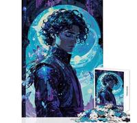 Puzzle de 1000 pièces pour Adultes Morpheus︰ Murmures lunaires Jeu de réflexion Stimulant et Difficile Décoration Murale Renforce l'amour Entre Les Couples (38x26cm)