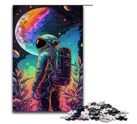 Puzzle de 1000 pièces pour Adultes Motif Astronaute en Couleurs idéal pour stimuler Le Cerveau et développer la Patience 75x50cm