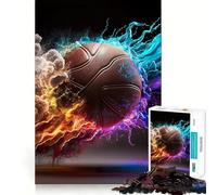 Puzzle de 1000 pièces pour Adultes,Motif Balle et Seau,découpe précise,Jeu de réflexion Artistique,Loisirs et Divertissement,idéal pour Un Anniversaire (38x52cm)