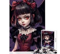 Puzzle de 1000 pièces pour Adultes Motif Manga de Monstres Mignons à Monter soi-même idéal pour Un Cadeau de Père Noël Secret Jeu Pratique pour renforcer Les Liens Amoureux Dimensions 50x75cm