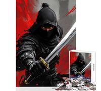 Puzzle de 1000 pièces pour Adultes Motif Ninja Warrior Décoration Murale pour se détendre et renforcer Les Liens Amoureux Dimensions 38x26cm