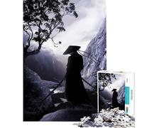 Puzzle de 1000 pièces pour Adultes Motif Silhouette de Guerrier pour Un Anniversaire ou Noël Jouet à Monter soi-même pour Femmes à partir de 14 Ans Jeu de Puzzle (38x26cm)
