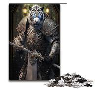 Puzzle de 1000 pièces pour Adultes Motif Tigre mécanique décoration Murale ou de Bureau 75 x 50 cm