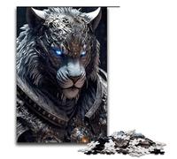 Puzzle de 1000 pièces pour Adultes Motif Tigre mécanique Jeu éducatif et ludique Cadeau Artistique 75 x 50 cm