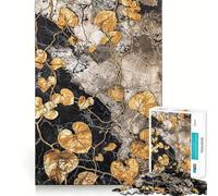 Puzzle de 1000 pièces pour Adultes,Motif Vigne de pothos doré Vintage,défi intellectuel,découpe Nette,alignement Parfait,activité Amusante en Famille Le Soir (50x75cm)