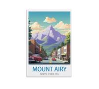 Puzzle de 1000 pièces pour Adultes - Mount Airy, Caroline du Nord. Puzzle de 1000 pièces en Papier représentant Un Paysage, idéal pour Les Enfants et Les Jeux éducatifs. Dimensions : 52 x 38 cm.
