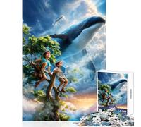 Puzzle de 1000 pièces pour Adultes Murmures dans Le Vent Jeu Anti-Stress idée Cadeau Jeu éducatif et Relaxant Dimensions 50x75cm