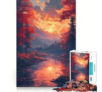 Puzzle de 1000 pièces pour Adultes « Murmures d'automne » (38x26cm) Un Jeu de réflexion Amusant et Relaxant,idéal comme Cadeau d'anniversaire ou de Loisir