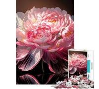 Puzzle de 1000 pièces pour Adultes Murmures de pétales Jeu de réflexion captivant et addictif pour cultiver la Patience Cadeau Amusant pour Femmes (Taille 38x26cm)