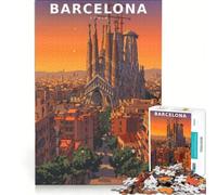 Puzzle de 1000 pièces pour Adultes Murmures de Pierre » dans Un décor rétro crépusculaire Jouet éducatif Relaxant et idéal comme Cadeau 38x26cm