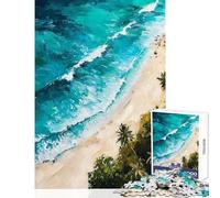 Puzzle de 1000 pièces pour Adultes « Murmures des Vagues » Jeu de réflexion et d'apprentissage Jouet éducatif à Monter soi-même Cadeau d'anniversaire Unique (26x38cm)