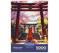 Puzzle De 1000 Pièces pour Adultes Mystic Kitsune Gateway Puzzle Anti-Stress, Difficile, Cadeau Unique pour Un Anniversaire Ou Noël 70x50cm/1000pcs