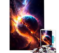 Puzzle de 1000 pièces pour Adultes Naissance d'une planète Jeu intellectuel et éducatif pour Toute la Famille Idée Cadeau Dimensions 50x75cm
