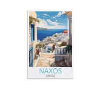 Puzzle de 1000 pièces pour Adultes, Naxos (Grèce), Affiche, Puzzle Stimulant, Puzzle Difficile pour la décoration familiale, 38 x 52 cm