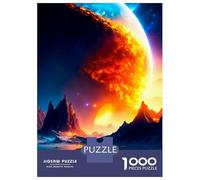 Puzzle De 1000 Pièces pour Adultes New Sun Puzzle Adulte Jeux Relaxants Vacances À La Maison Passer Le Temps Difficile Et Stimulant 38x26cm/1000pcs