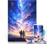 Puzzle de 1000 pièces pour Adultes Nous ne serons Pas Seuls Jouet éducatif d'apprentissage Anniversaire et Cadeaux Uniques 38x26cm