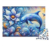 Puzzle De 1000 Pièces pour Adultes Ocean Life Art Print Puzzle pour Adolescents Analyse Et Logique Aide À Stimuler Le Cerveau Idéal comme Cadeau pour Toute La Famille 38x26cm/1000pcs