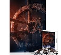 Puzzle de 1000 pièces pour Adultes Odyssée abandonnée Décoration intérieure Jouet Cadeau d'anniversaire Jeu Impossible Chaque pièce est Unique Dimensions 38x52cm