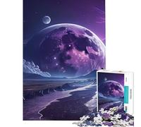 Puzzle de 1000 pièces pour Adultes Odyssée Astrale Jeu de détente Cadeau d'assemblage pour Les Amis et la Famille (Taille 50x75cm)
