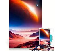 Puzzle de 1000 pièces pour Adultes Odyssée céleste »,Jeu de découpe sans Couture,Jouet de résolution de problèmes,Jeu Occasionnel,scène de Noël (50x75cm)