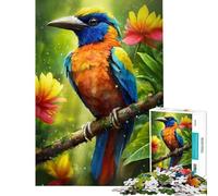 Puzzle de 1000 pièces pour Adultes Oiseaux du Paradis Jeu éducatif Cadeau d'anniversaire Unique (38x26cm)